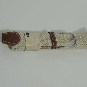Women's Stretch Belt Braided Elastic Stretch Belt Casual Weave Canvas Fabric
